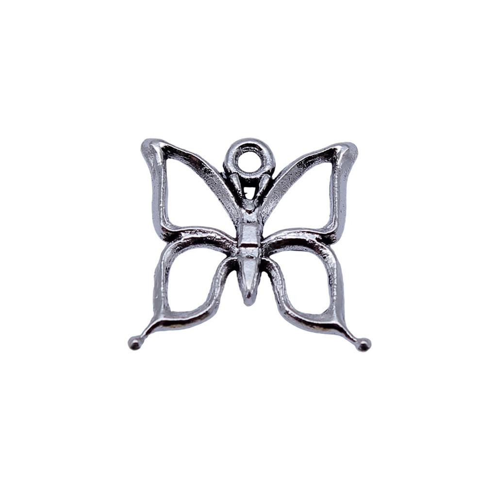 Butterfly Charms Simple Pendants For Minimalist DIY Jewelry Making