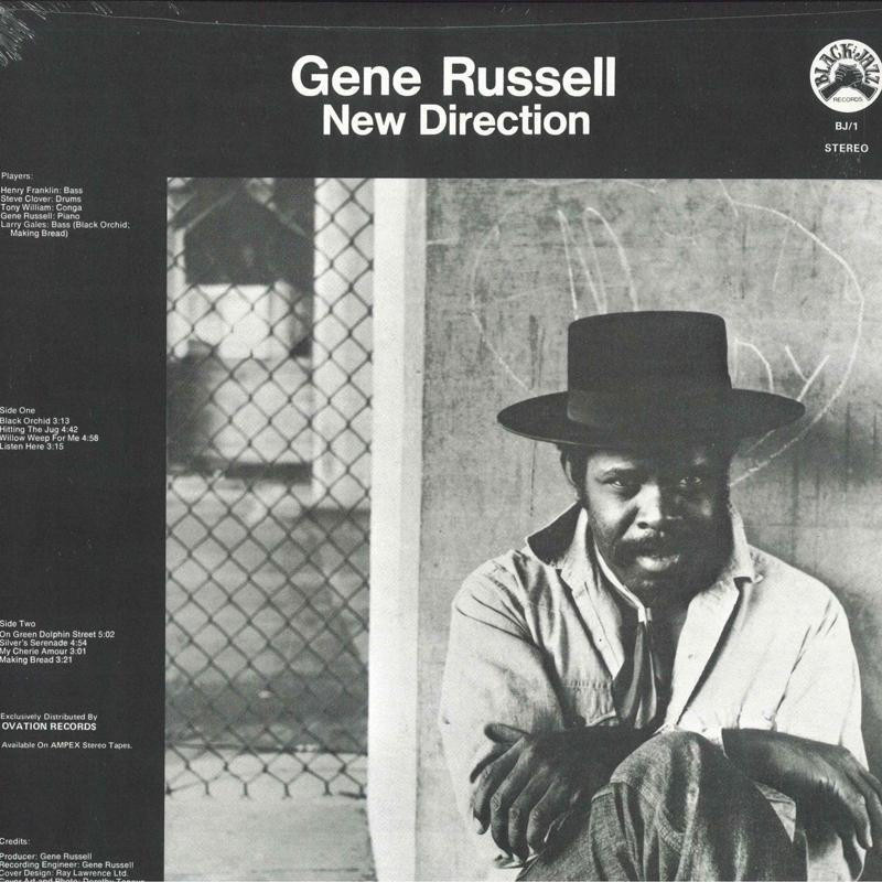 

LP Record GENE RUSSELL New Direction BJ1 Black Jazz Reco 2021 US Jazz