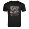 American Legendary Motorcycle Speed Power Graphic T Shirt