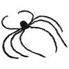 Halloween Spider Decoration with Nets 2 Pcs Black and White
