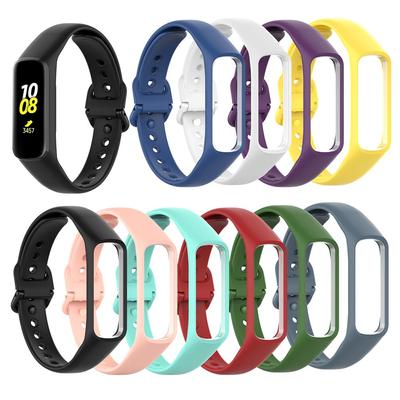 Soft Rubber Adjustable Smart Bracelet Silicone Strap Fit E Replacement Watch Band