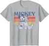 2025Disney Mickey Mouse Family Cartoon Summer T-Shirt Parent-Child Clothing Leisure Loose Comfortable Short Sleeve Men Women Y2k