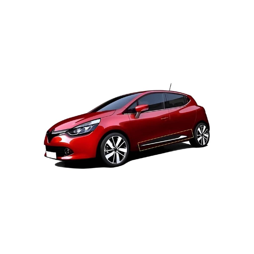 For Renault Clio 4 Hb Chrome Side Door Trim 4 Door P.steel 2012 And Above