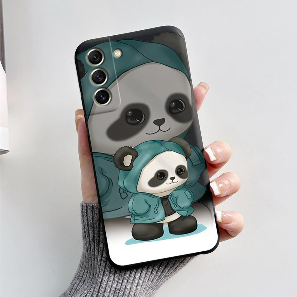 Silicone Case For Samsung Galaxy S21FE Case S21 Ultra 5G Astronaut Phone Case S21 FE Fundas For Samsung S21 Plus S21+ S 21 Cover
