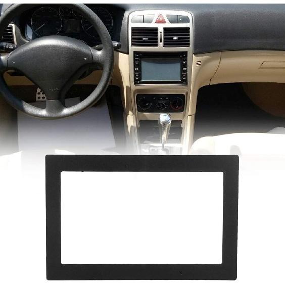 Universal Car Stereo Frame, 7in 2Din Car Fascia Dash Mount Installation Trim Kit Frame 178 X 102mm