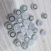 100pcs Innovative Rotating Hair Clip Bearings Colorful 360 Degree Rotation Headdress Accessories Clothing Ornaments