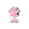 Copper Loving Dog Bead Charms Dog Paw Charm Bead Charms Compatible With Brand 3mm Authentic Bracelets Fine Do It Yourself Women Jewellery Gift