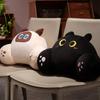 New Soft Cats Pillow Cartoon Stuffed Lumbar Support Chair Seat Cushion Animal Plush Toy Sofa Bed Home Decor Funny Gift