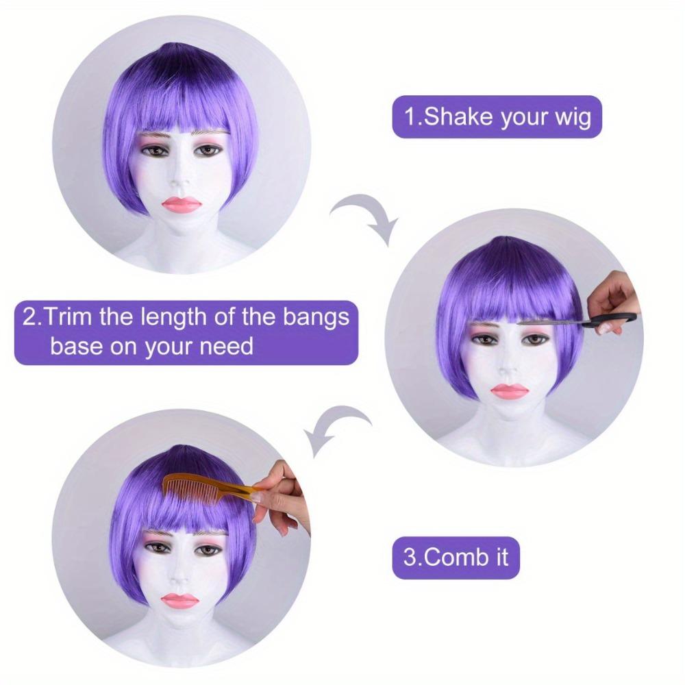 3pcs/set Vibrant Halloween Event Props Hair Net Funny and Quirky Headwear Nightlife