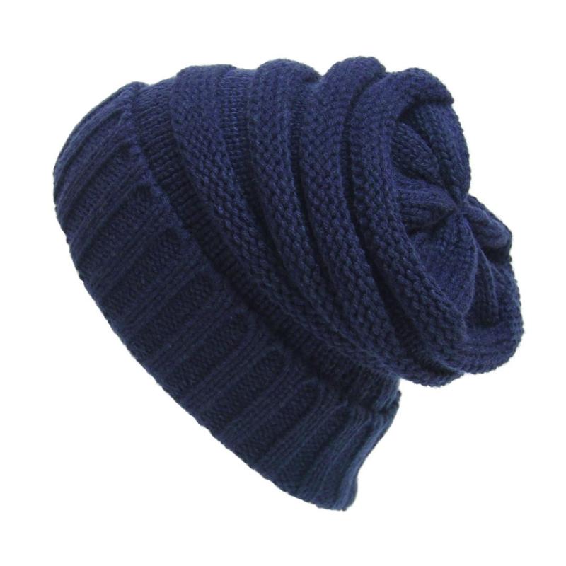 Knitted Acrylic Beanies Hat for Men Women Winter Hats for Women Warm Beanies Soft Cable Knit Beanies Outdoor Activity
