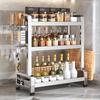 You Shu 316 Stainless Steel Double-Layer Kitchen Storage Rack
