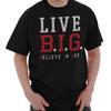 Believe In God Cool Religious Christian Gym Womens or Mens Crewneck T Shirt Tee