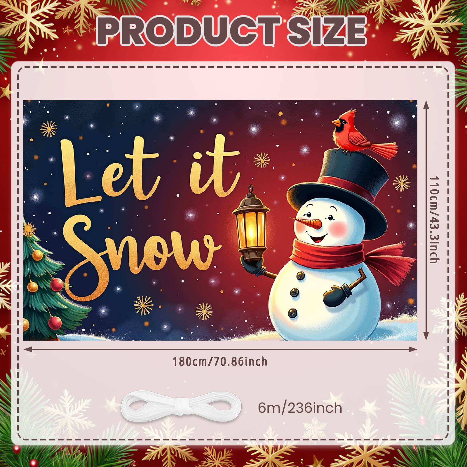 Winter Display Festive Holiday Background Christmas Banner Holiday Themed Winter Scene Background For Xmas Event Snow Festival