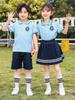 British Style Summer Kids' School Uniform Set - Boys & Girls Two-Piece Performance Wear