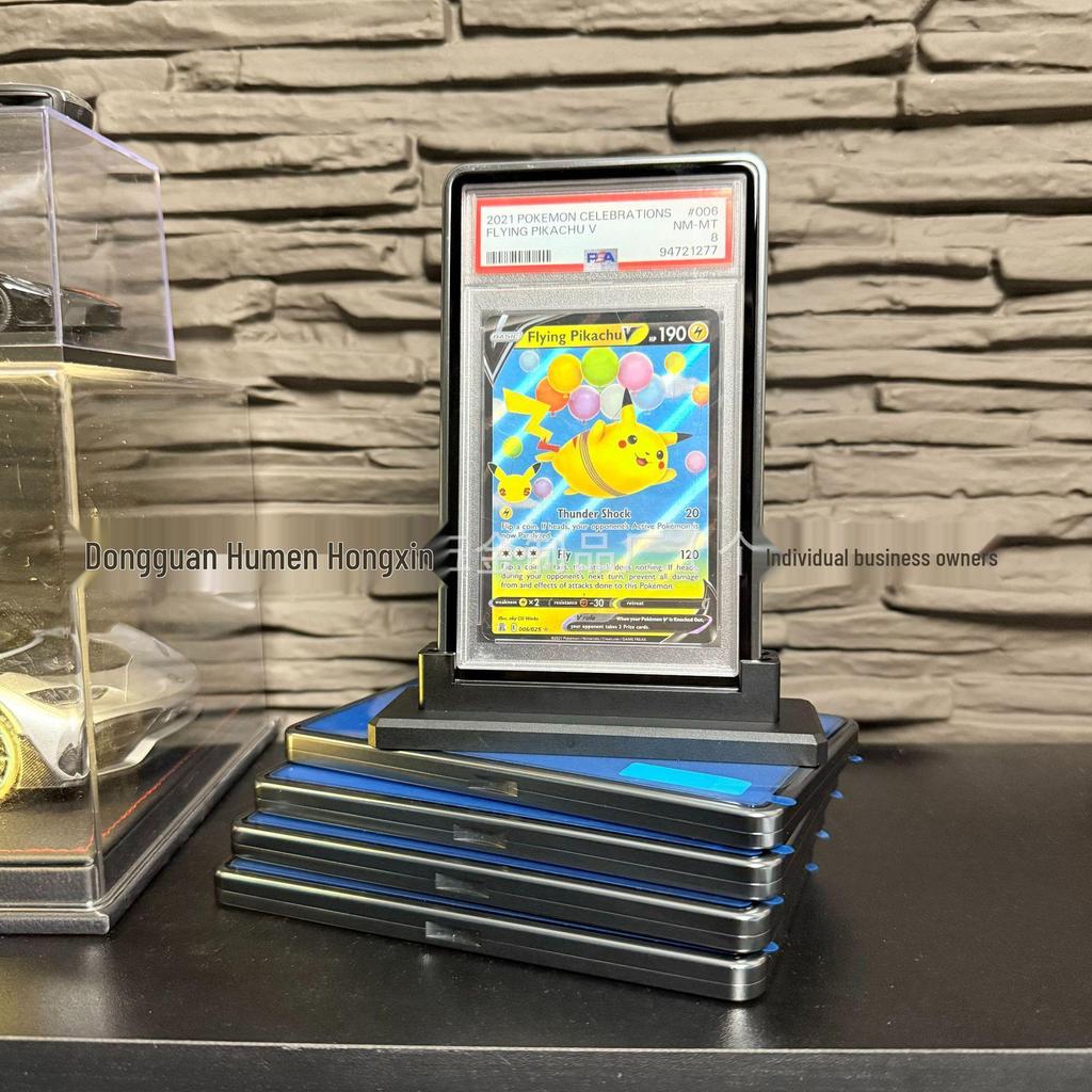 Funda de Tarjeta Personalizable para Cartas Pokemon Estrellas y Holográficas Calificadas PSA/BGS