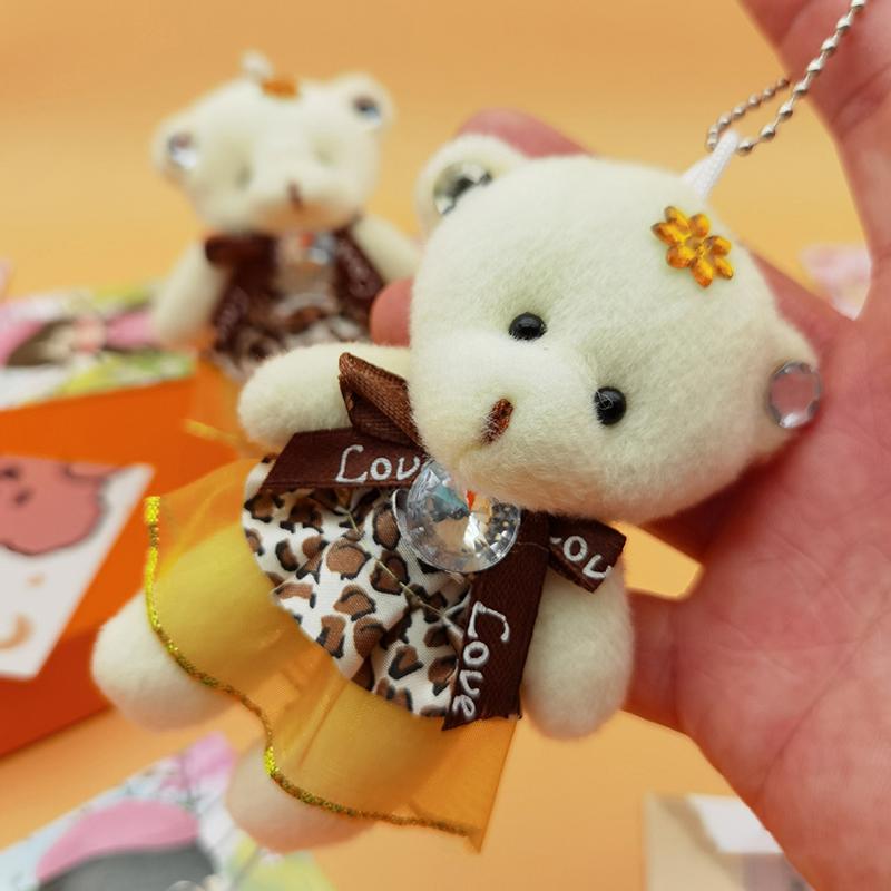 

Цветочный пучок Маленький медвежонок Кукла Ткань Художественная Мультяшная Кукла Пара Медведи Кукла Подарок