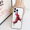 Red Wine Glass Art Phone Case For iPhone 16 Pro Max 14 13 12 11 15 17 Pro Max mini 15 16 Plus 16e Back Cover