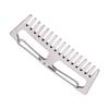 Titanium Alloy Comb Outdoor EDC Portable Antistatic Lightweight Comb Buckle Camping Tool