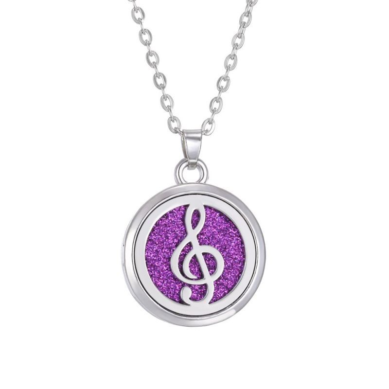 

1 мл Сплав Ароматизированный Кулон с Магнитом, Открываемое Круглое Полое Ожерелье-Коробочка для Духов для Пары One Size