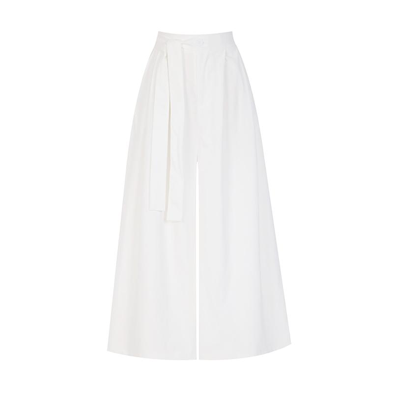TVIEW Strap Wide Elastic Pants_V6B-Cpt011