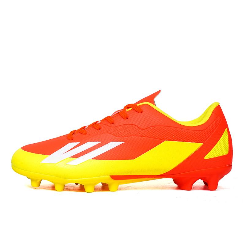 36-45 Kids Adult Large Size Football Shoes Low Top Long Spikes Outdoor Anti-slip Professional Training Football Boots