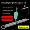 Fishing Quick Release Anti-Tangle Hook Device with Spring Split Fork for Easy Leader Changes