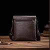 Newest Large Capacity Man Messenger Bag Adjustable Strap Waterproof Men's Crossbody Bag Pu Leather Vintage Handbag Sports