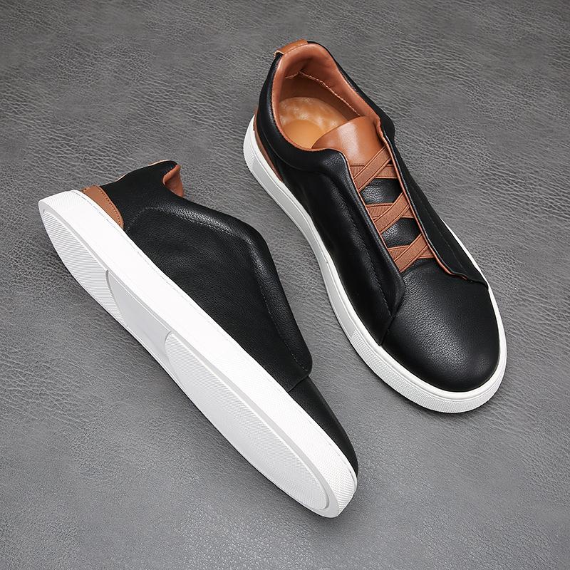 New Autumn Men's Shoes Board Shoes XXX Straps 2025 New Men's Trend Versatile Casual Shoes High Value Low Help Men