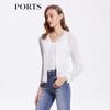 PORTS Women's V-Neck Knit Top