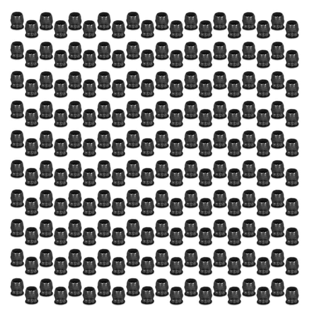 200 Pz/Set Tazze per Inchiostro per Tatuaggi a Forma di Bambola Cappucci Contenitori per Inchiostro Pigmento Microblading Tatuaggio