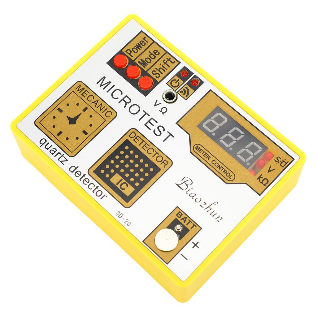 QD?20 Quartz Watch Movement Tester Multifunctionl Timing Machine Watch Demagnetizer Timegrapher for