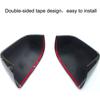 Side Rearview Mirror Cover Trim For   Tesla Model Y Exterior Parts Kits , ABS Gloss Black