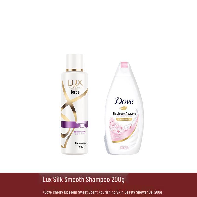 Lux Hydrating Shampoo & Cherry Blossom Body Wash Set