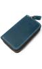 Key Top Grain Made In Zipper Car Key Smart Gift [John Knox] Case, Leather, Japan, Closure, Storage, Compact, (Blue)
