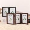 2/3 Picture Frame Collage Hinged Folding Photo Frame Home Decors for Desktop Wedding Birthday Gift for Women Mom