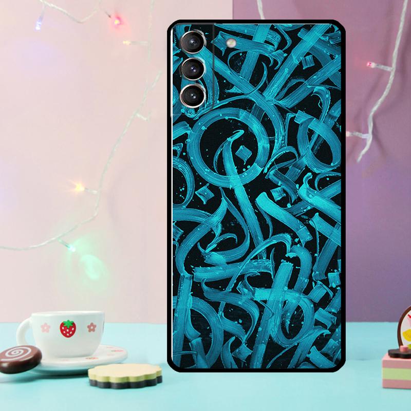 Pokras Lampas Art Graffiti Phone Case For Samsung Galaxy S24 S25 Ultra S21 S22 S23 Ultra S9 S10 S20 Plus S25 FE Cover