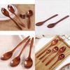Exquisite Vintage Wooden Spoon Bamboo Kitchen Utensil Tool Ideal For Soup And Catering