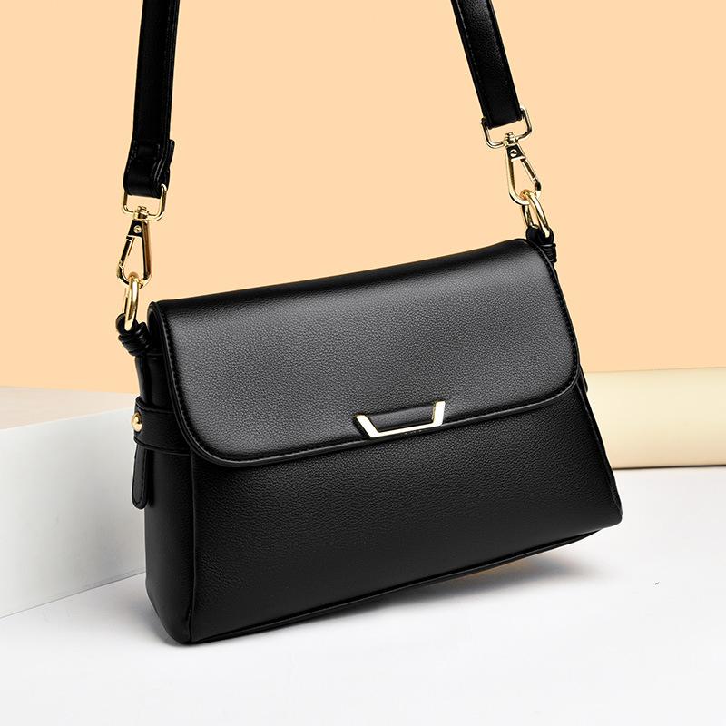 Bag women's bag 2025 new fashion commuter underarm bag versatile simple casual middle-aged women's shoulder crossbody bag
