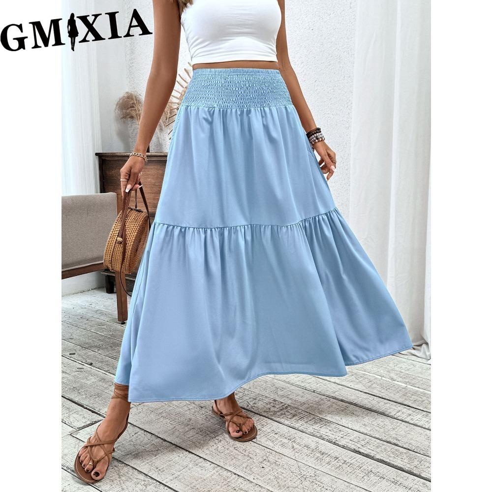 GMXIA Women's Fashion Leisure Casual Summer Spring Skirt