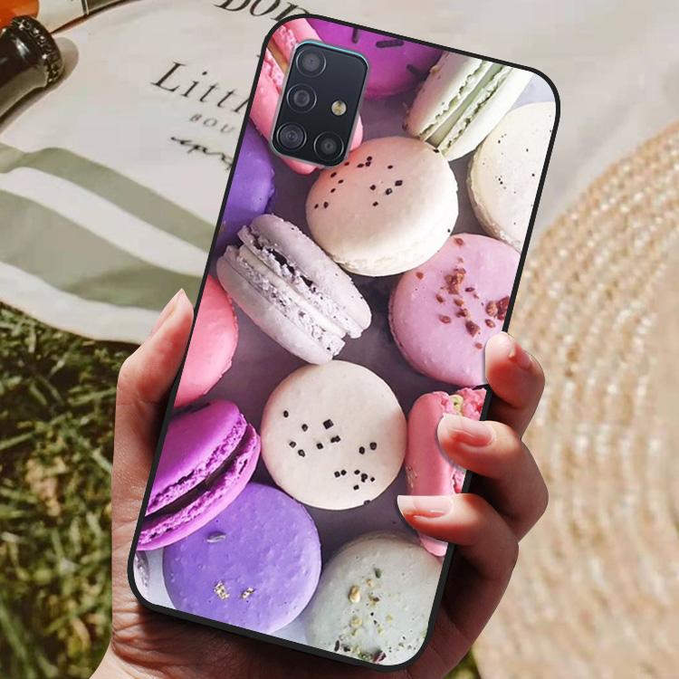 Für Samsung Galaxy A31 A51 A71 Hülle Silikon Rückabdeckung Handyhülle Für Samsung A51 A71 A31 A315 A515 A715 Weiche Hülle Stoßfänger coque