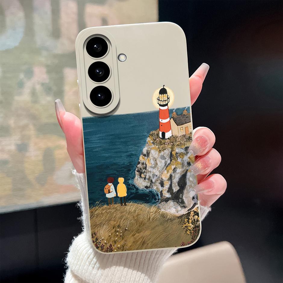 Hülle Für Samsung Galaxy S26 Plus Ultra Cartoon Blumenmuster Silikon Schutzhülle Für SamsungGalaxyS26 Plus S26Ultra Funda