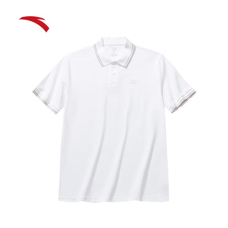 Anta Men's Colorblock Breathable Sport Polo Shirt