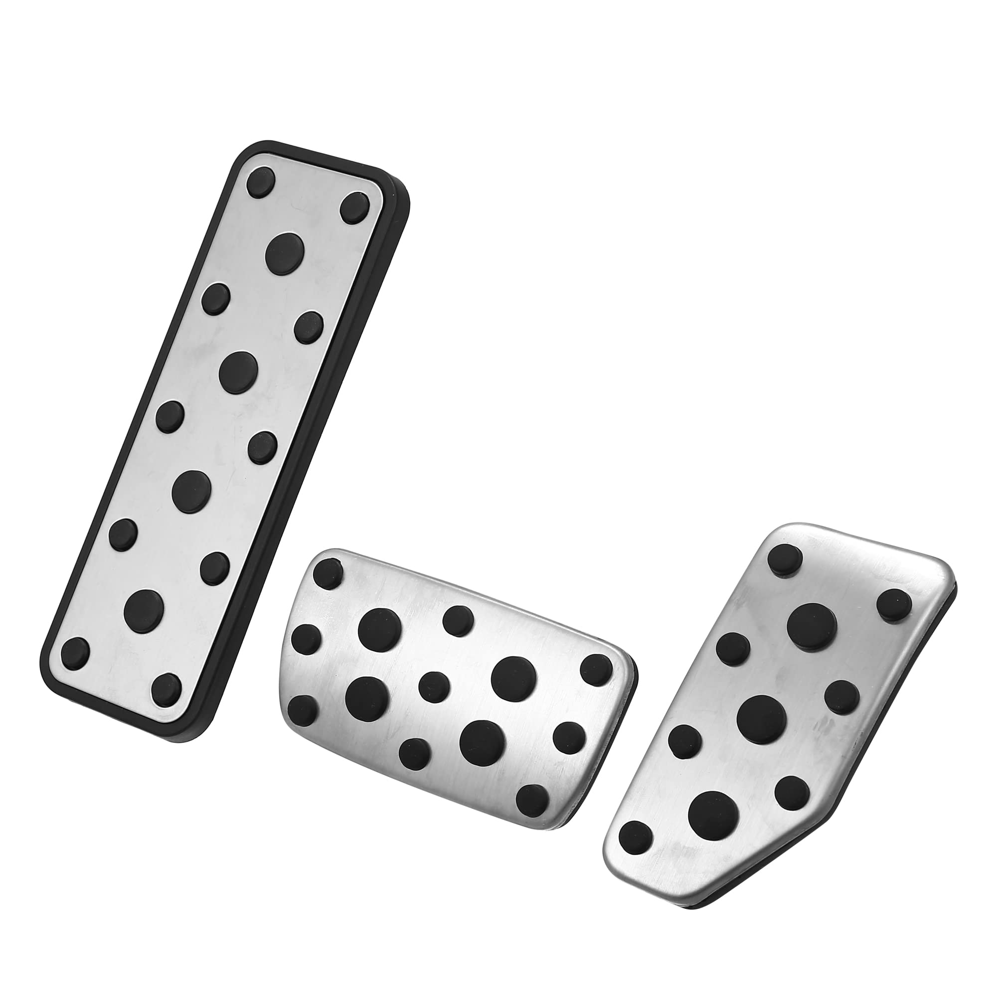 

X AUTOHAUX Foot Pedal Brake Gas Pedal Pad Footrest Pedal Anti-Slip Foot Pedal Pad