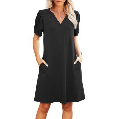 Women's Fashionable And Casual Short Sleeved Dress