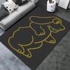 Pimpa Carpet Rug for Living Room Bedroom Home Sofa Decoration,Kids play Nonslip Floor Mat