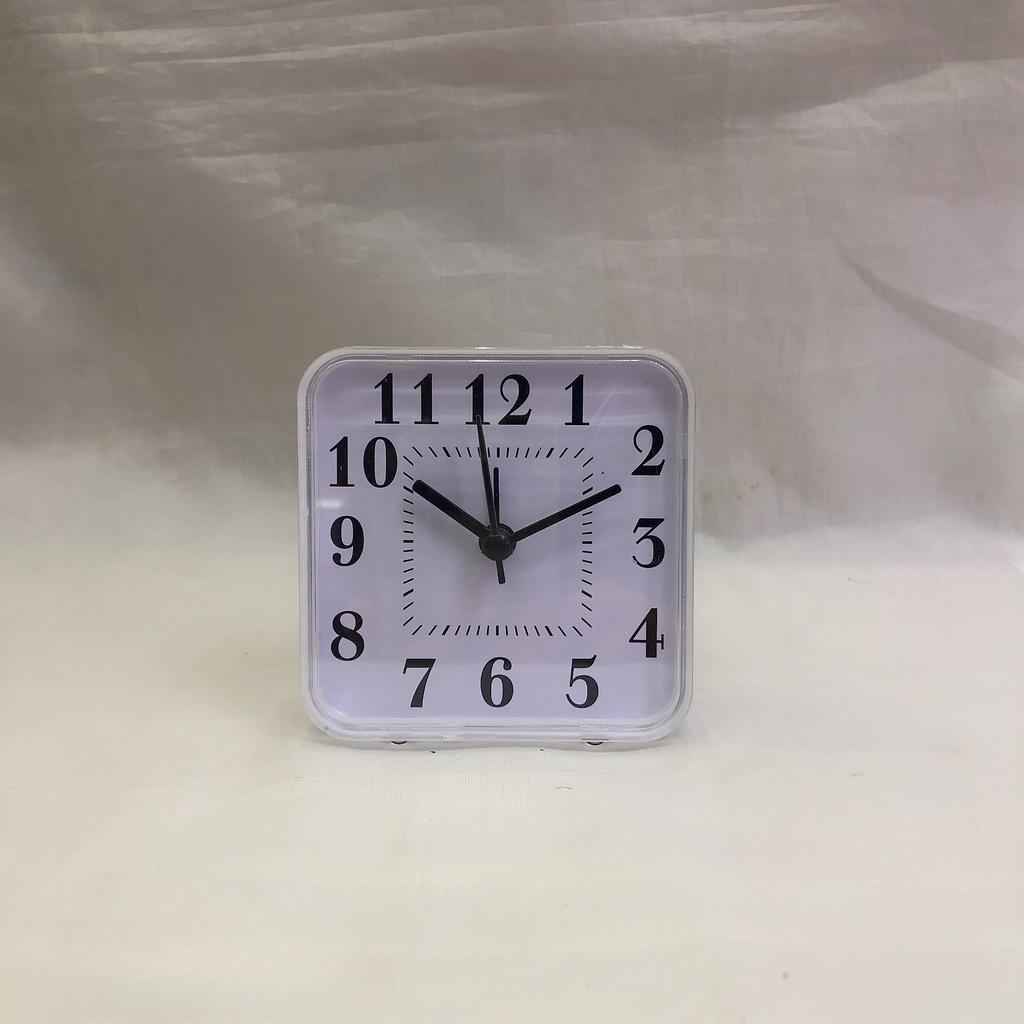 Simple small alarm clock Quartz crystal-shaped European clock