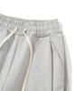 KNITTED Bermuda Training Half Pants Melange Grey