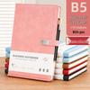 SHEN SHI Business Notebook with Magnetic Clasp