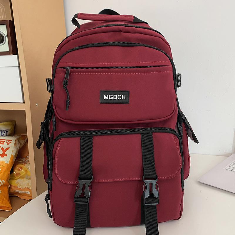 School Bag College Student Girl High School Student Multi Pocket Boys Backpack Junior High School Student Elementary School Student Backpack