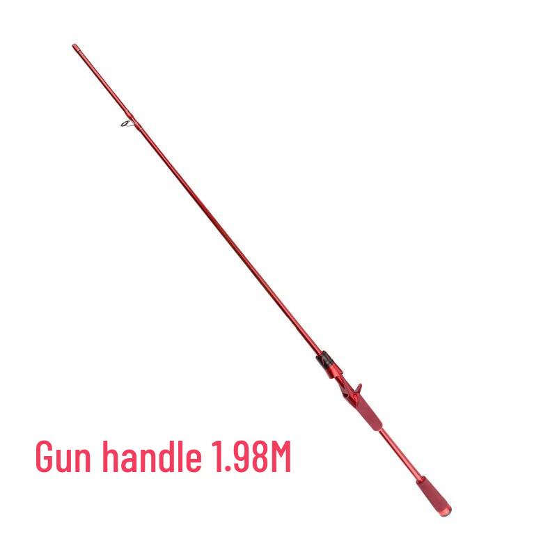 iosn Carbon Baitcasting Lure Fishing Rod ML Action 1.98m